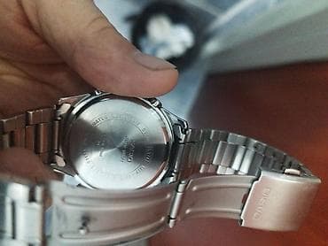 samsung 43: Классические часы часы, Casio, Япония, Водонепроницаемые, Мужские — 2