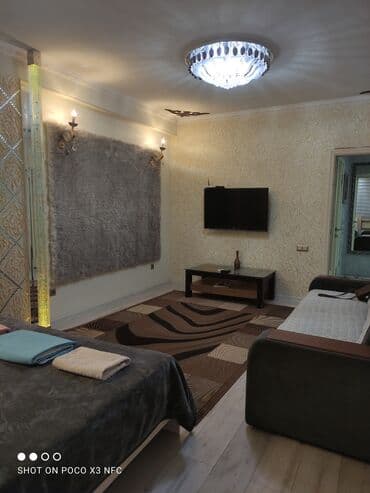 суточный квартира бишкек орто сай: 1 комната, Бытовая техника, Интернет, Wi-Fi, Кондиционер — 2