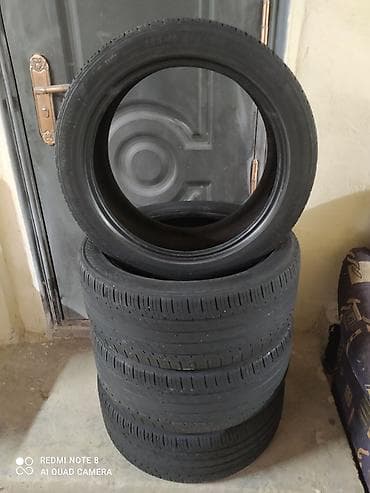 Шины 245 / 45 / R 19, Лето, Б/у, Комплект, Внедорожные (АТ/МТ), Корея, Kumho