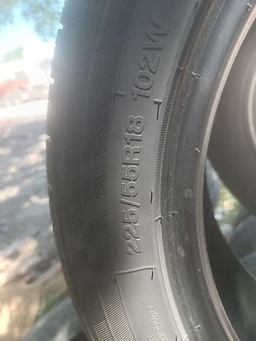 Летняя шина 225/55 R18 102W
На докатку — 2