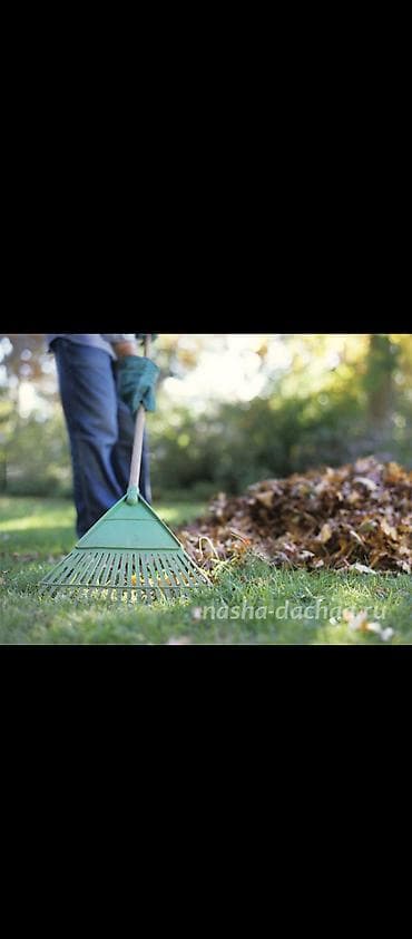 Уборка территории, Уборка двора и сада