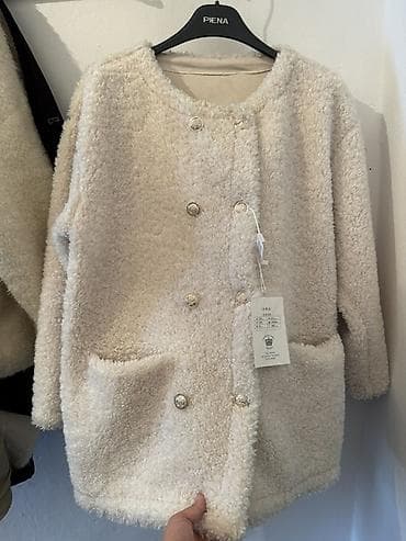 женские кардиган: Кардиган, Трикотаж, Осень-весна, С меховой отделкой — 3