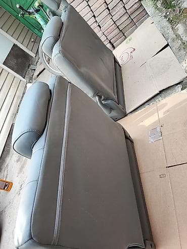 gx 470 сиденя: Третий ряд сидений, Кожа, Lexus Б/у, Оригинал — 3