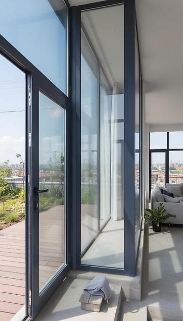 Панорамные ПВХ-окна и двери - Современные раздвижные и распашные