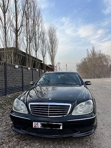обмен зил: Mercedes-Benz S-class AMG: 2003 г., 3.7 л, Автомат, Бензин, Седан — 4