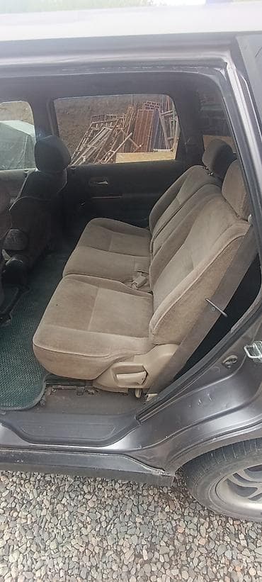 Заднее сиденье, Велюр, Honda 2001 г., Б/у
