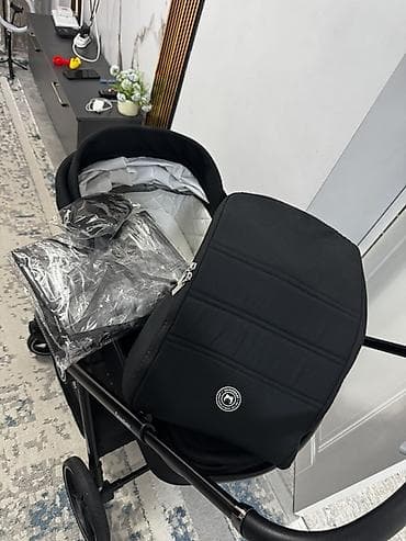 cybex easywalker: Детская коляска 2 в 1 Anme Baby Crosslight (черная) - Модульная — 4