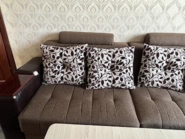 Кеңсе буюмдары: Ашкана үчүн жумшак бурчек, түсү - Күрөң — 3