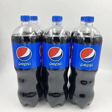 кола буква: Pepsi, газированный безалкогольный напиток в ПЭТ-бутылках. - Объем — 4