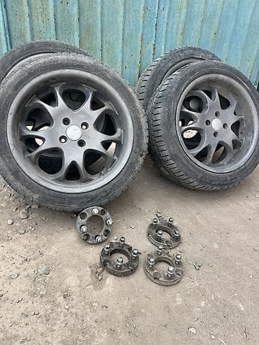mk: Колеса в сборе 235 / 45 / R 17, Всесезонная, Б/у, Комплект, Легковые, Литые, отверстий - 4 — 1