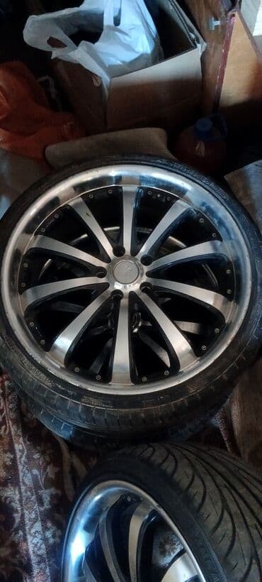 диск на гольф 4: Колеса в сборе 225 / 35 / R 20, Лето, Б/у, Комплект, Легковые, Литые, отверстий - 4 — 1