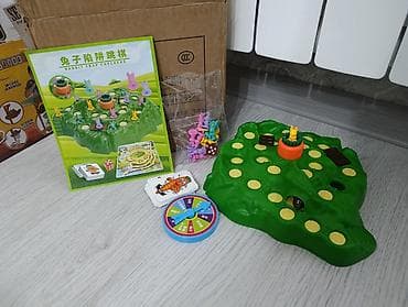 Настольная игра Rabbit Trap Checkers (заячьи шашки/«кроличья ловушка»)