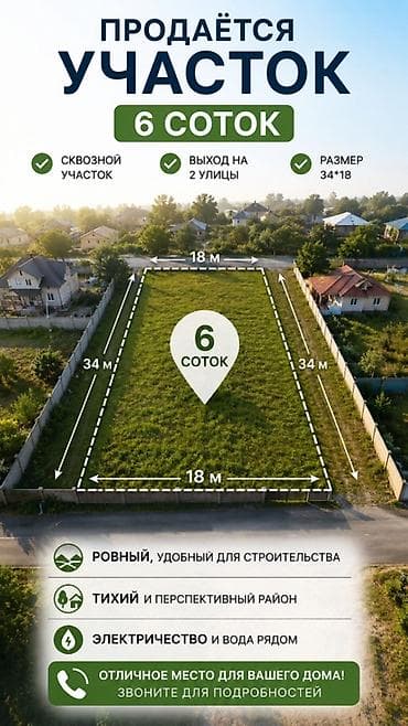 ремонт домов: 6 соток, Для строительства — 1
