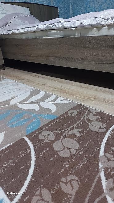 шкаф для одежды деревянный: Спальный гарнитур, Б/у, Двуспальная кровать, Кыргызстан, Самовывоз, цвет - Коричневый — 4