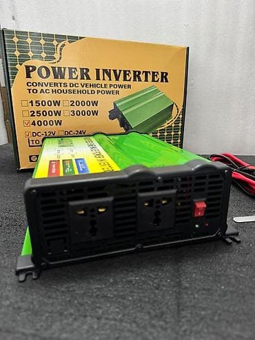 Инверторы: Инвертор мощности 4000W (модифицированная синусоида) Назначение: - — 3