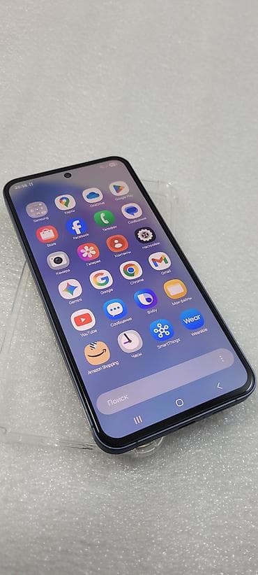 buds air: Samsung Galaxy A55, Б/у, 128 ГБ, цвет - Черный, 2 SIM — 4