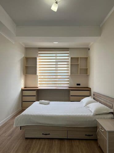 гостиница бишкек политех: 1 комната, Душевая кабина, Постельное белье, Кондиционер — 10