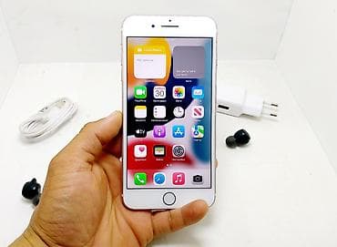 iphone 4с: IPhone 7 Plus, Б/у, 128 ГБ, Rose Gold, Зарядное устройство, 100 % — 3
