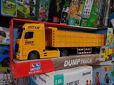 Игрушечный самосвал DUMP TRUCK (Transport Vehicle), бренд LINDA — 1