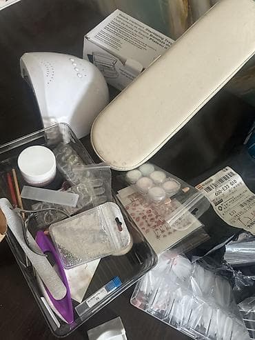 подставки: Профессиональный комплект для маникюра и наращивания ногтей Состав — 4