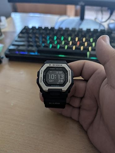 galaxy watch active: Спортивные часы часы, Casio (G-Shock), Альтиметр, Шагомер, Таймер и секундомер, Оригинал, Водонепроницаемые, Синхронизация с другими устройствами, Мужские — 4