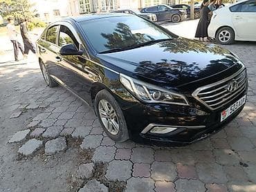 Транспорт: Hyundai Sonata: 2015 г., 2 л, Автомат, Седан — 1