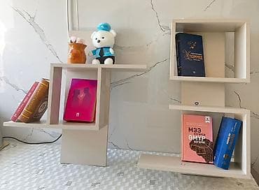 стелажж: Книжная полка, Новый, ЛДСП, Подвесная — 2