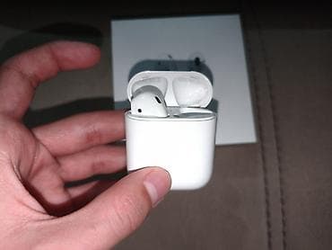 pa 5: Беспроводные наушники Apple AirPods 2 покалывание (зарядный кейс в — 4