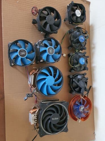 пассивное сетевое оборудование тумен: Система охлаждения, Б/у, Кулер, Для процессора, Для ПК — 1