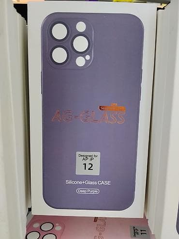 iphone 1e: Чехол AG-GLASS для iPhone 12 - Совместимость: Apple iPhone 12 - — 1