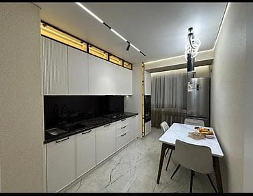 район баят: 2 комнаты, 55 м², Элитка, 4 этаж, Евроремонт — 9