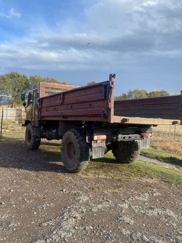 тягач двух мостовой: Газ66
Год выпуска:1994
Самосвал 
Объем 4.5
Цена договорная 
Тел — 1