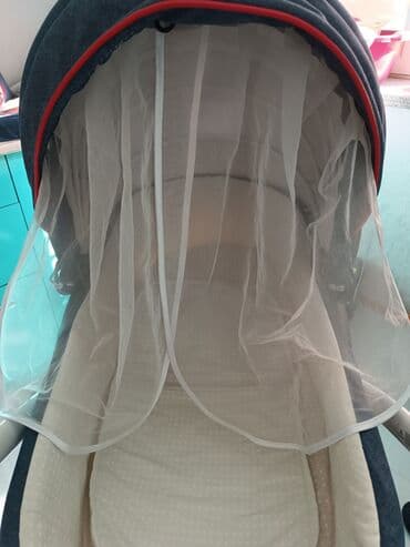 прогулочные коляски cam: Коляска, цвет - Голубой, Б/у — 25