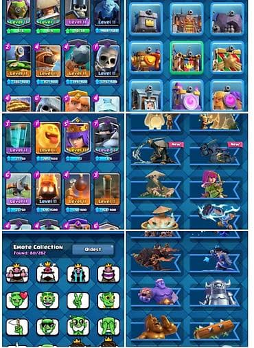 clash of: Игровой аккаунт Clash Royale - Ник: Nakano - Побед всего: 1711, побед — 4