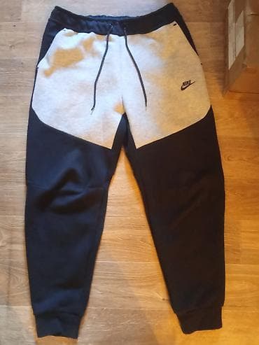 tech flis: Мужской спортивный костюм, XL, Nike, Б/у, цвет - Черный, Самовывоз — 1