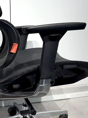 office table: Офисное кресло, Новый, С колесиками, цвет - Черный, Бесплатная доставка — 9