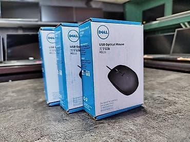 optical: Проводная оптическая мышь Dell MS111 (USB) - Подключение: USB - Тип — 1