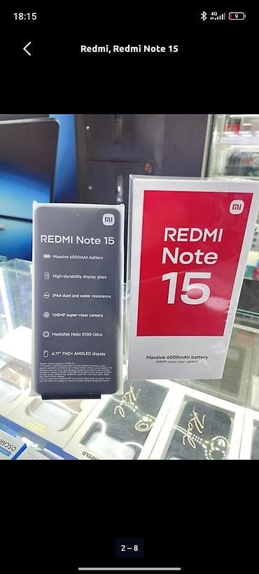 монитор пк купить: Redmi, Redmi Note 15, цвет - Черный — 2