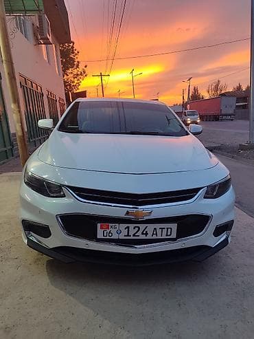 Chevrolet Malibu: 2017 г., 1.5 л, Автомат, Бензин, Седан