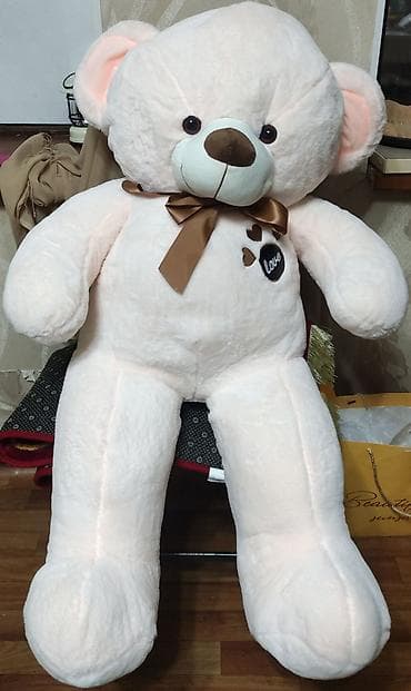 машина дедский: 🧸 Большой плюшевый мишка 150 см. В отличном состоянии, чистый и — 1