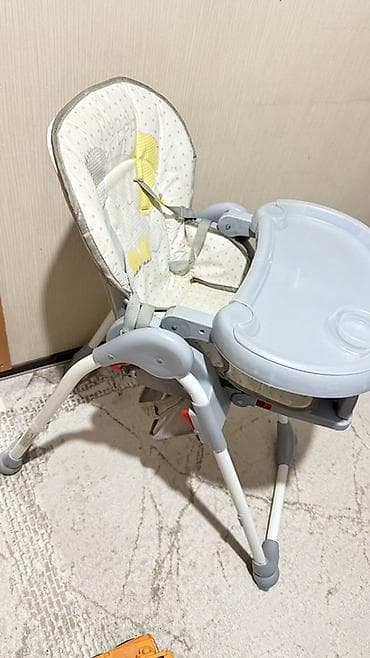 Тамактандыруучу отургуч, Колдонулган, Башка бренд, Металл, Отургучтун башка түрү, түсү - Боз, Акылуу жеткирүү, Өзү алып кетүү — 3