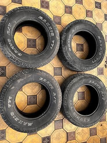 Шины 265 / 65 / R 17, Всесезонная, Б/у, Комплект, Внедорожные (АТ/МТ), Япония, Maxxis