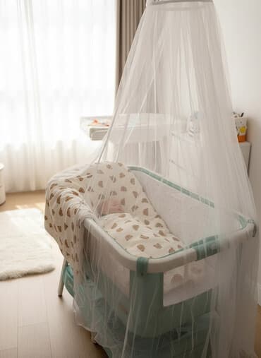 Люлька, Б/у, Колыбель, цвет - Зеленый