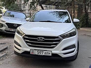 монгол ат: Hyundai Tucson, белый кроссовер 2.0 обьем Полный привод Американец — 3