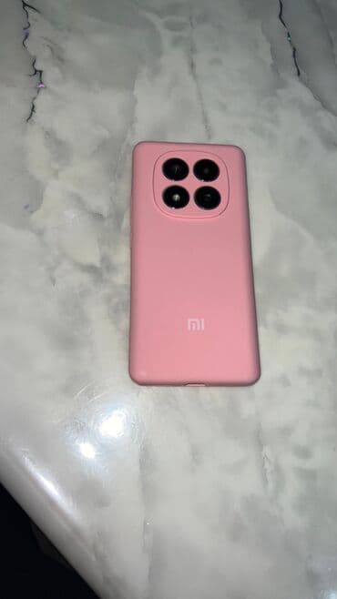 розовые наушники: Redmi, Redmi Note 14 Pro, Б/у, 256 ГБ, цвет - Фиолетовый, 2 SIM — 4