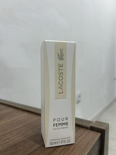 бежевая сумка: Lacoste Pour Femme Eau de Parfum, 50 мл оригинал - Формат — 1