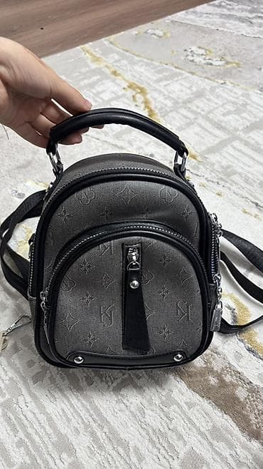 рюкзаки аниме: Набор женских сумок и рюкзаков (4 предмета) 1) Классическая черная — 3