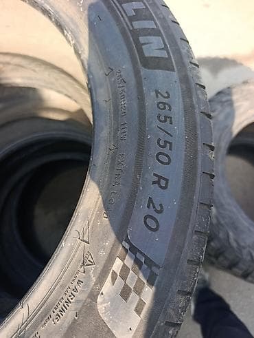 Шины: Шины 265 / 50 / R 20, Лето, Б/у, Пара, Внедорожные (АТ/МТ), Michelin — 3