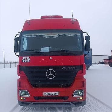 eafc 25: Тягач, Mercedes-Benz, 2007 г., Тентованный — 2