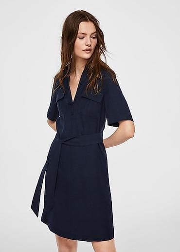 женский вещи: Все по 50 сом, женские пиджаки/блейзеры, платье Mango, Размер S-М — 5